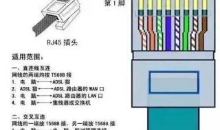 网线对接头怎么接 网线怎么接